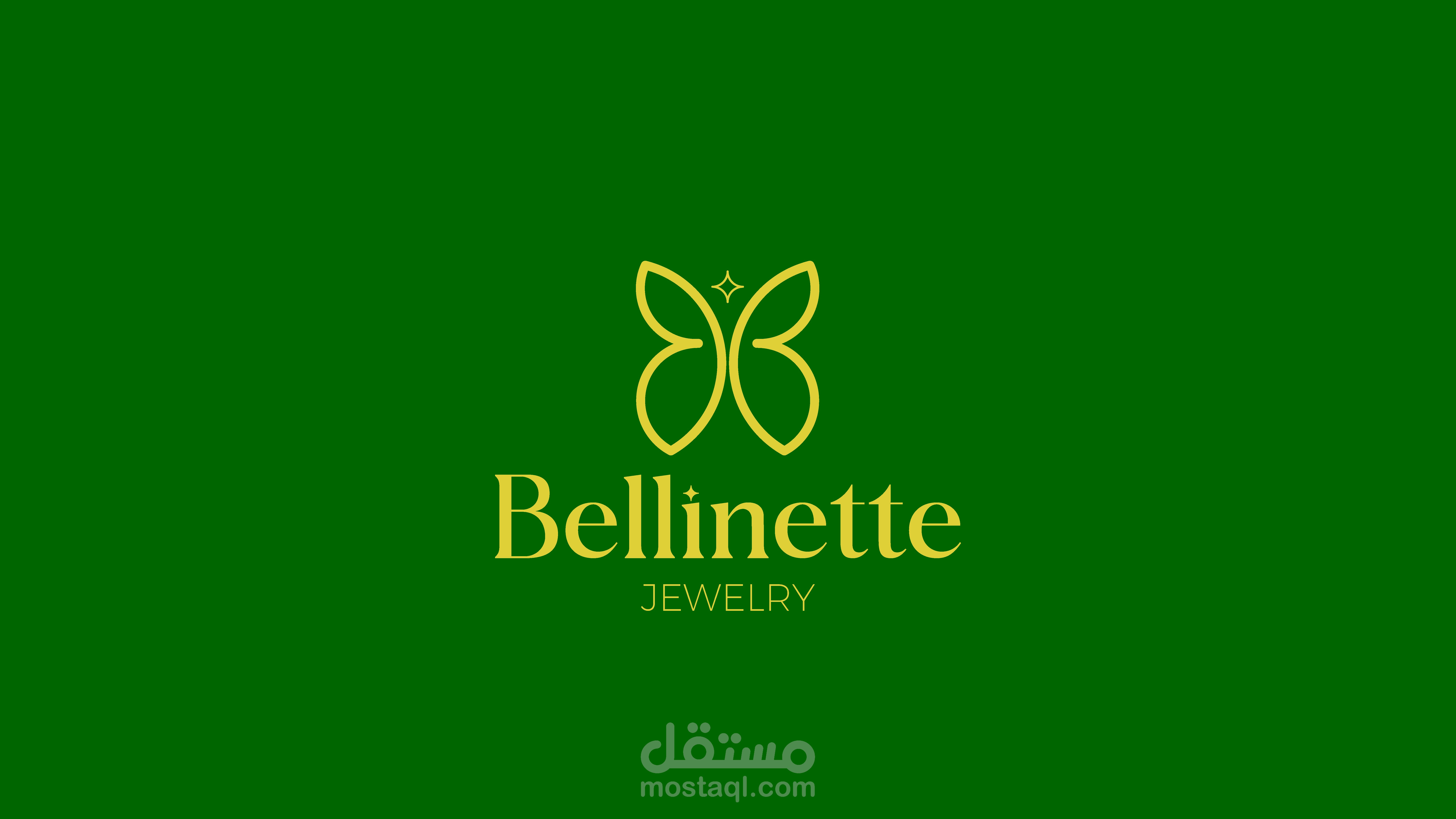 تصميم هوية بصرية لمحل مجوهرات Billenette