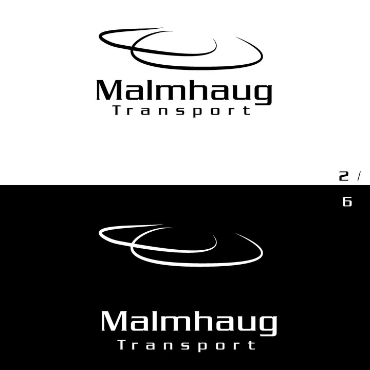 Malmhaug [Black&white] logo