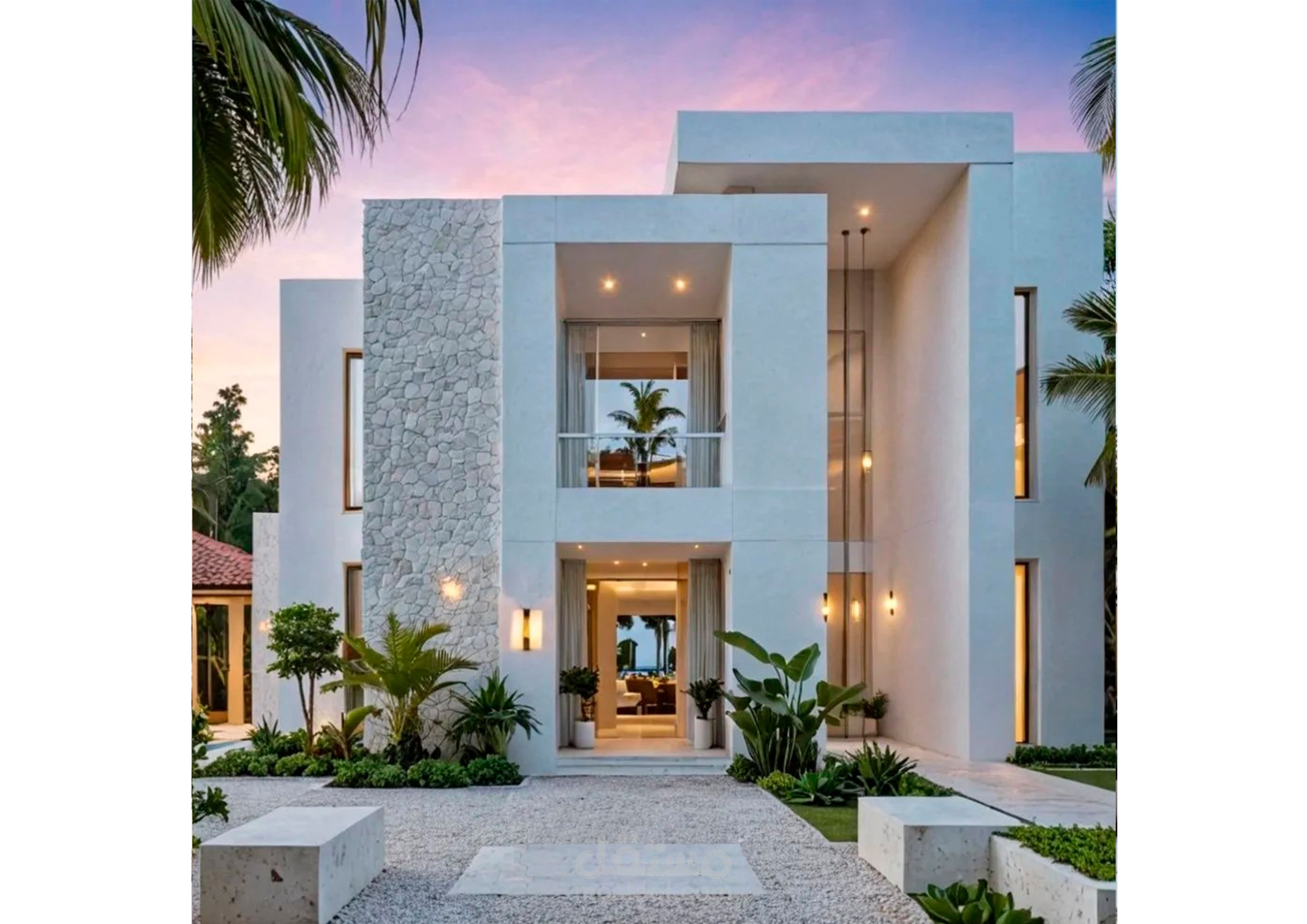 تصميم واجهه فيلا معماريه modern