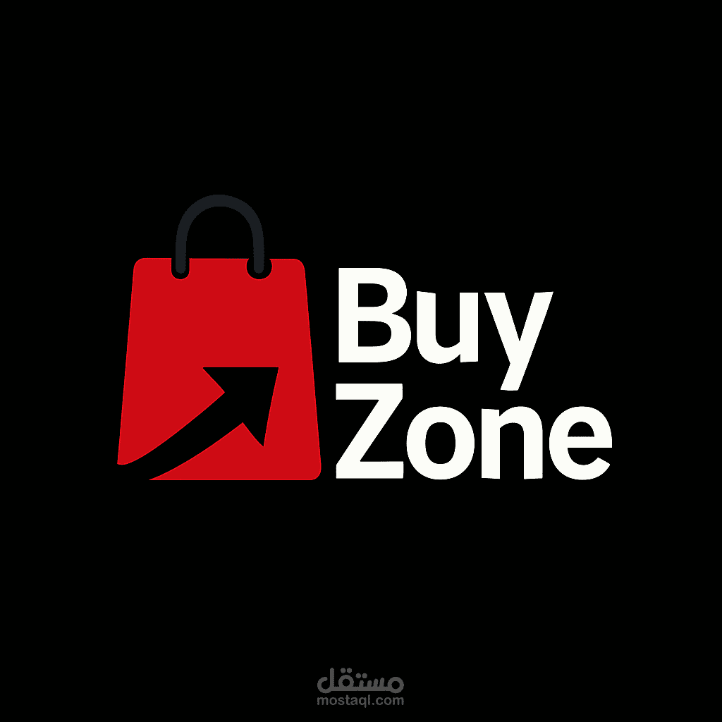 تصميم شعار متجر إلكتروني احترافي – BuyZone