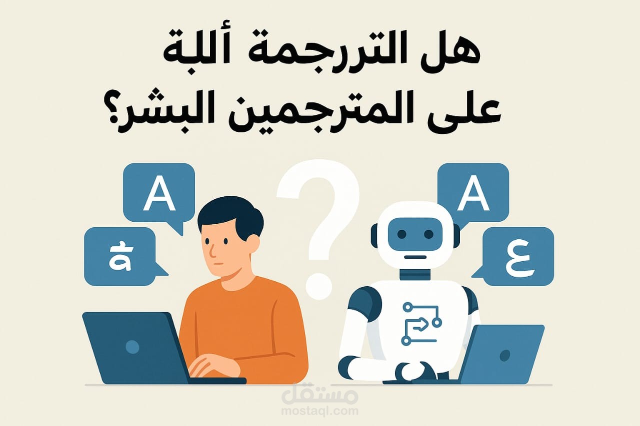 هل الترجمه الاليه ستقضي علي المترجمين البشر؟
