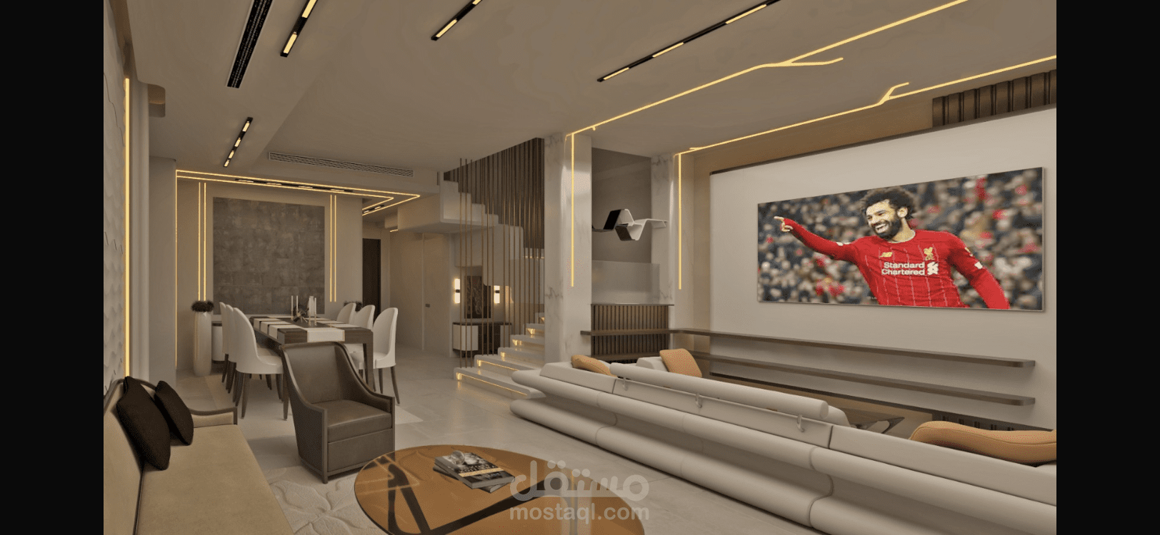 عمل تصميم لفيلا لافيستا العامصه الاداريه