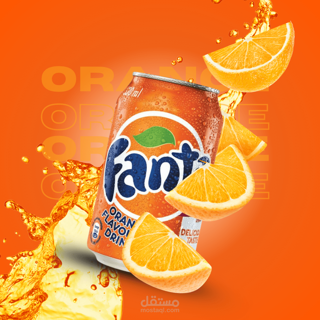 Fanta Orange Splash – Product Ad