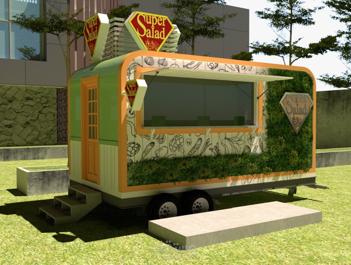 super salad booth