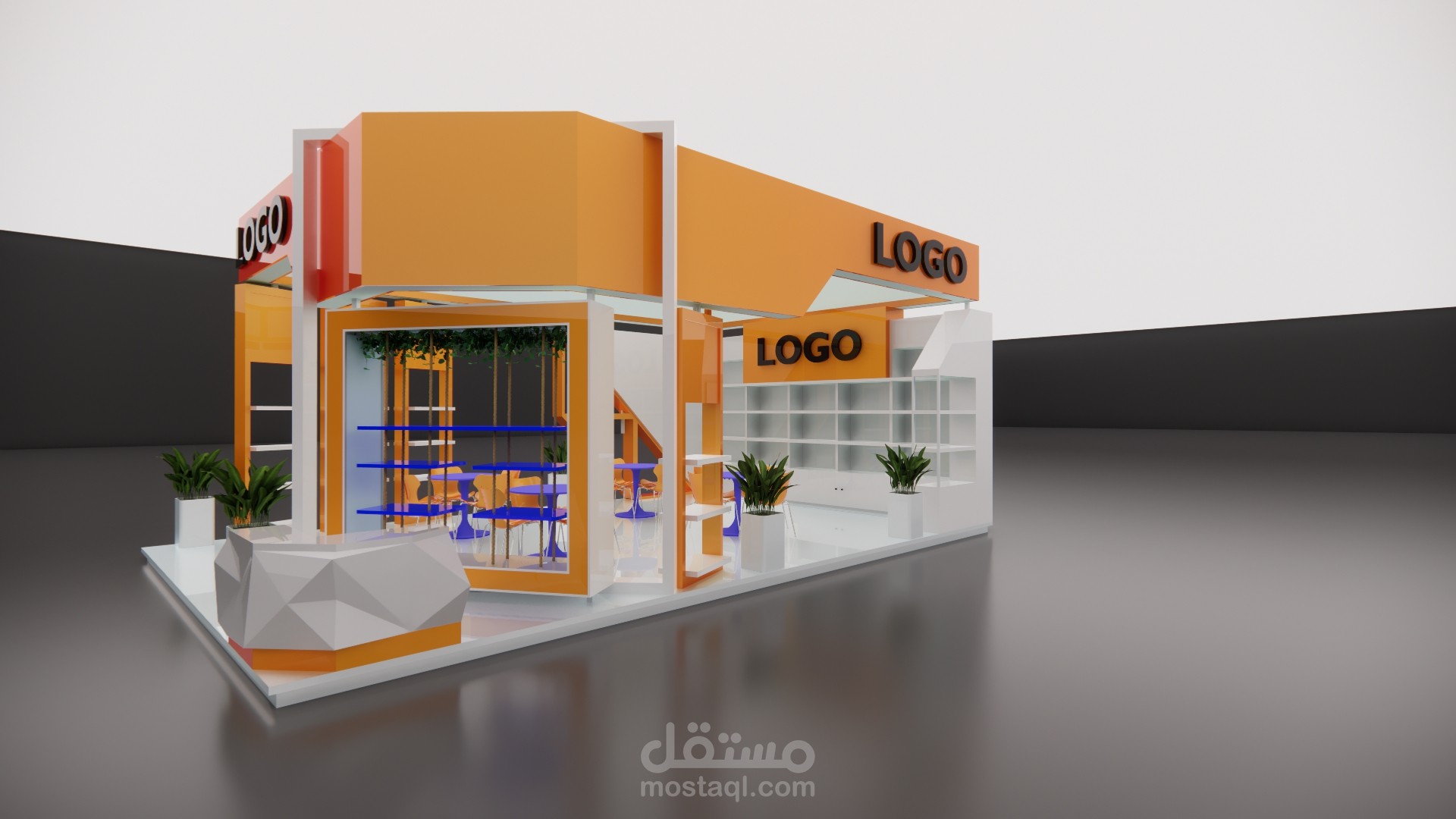 1 booth designing