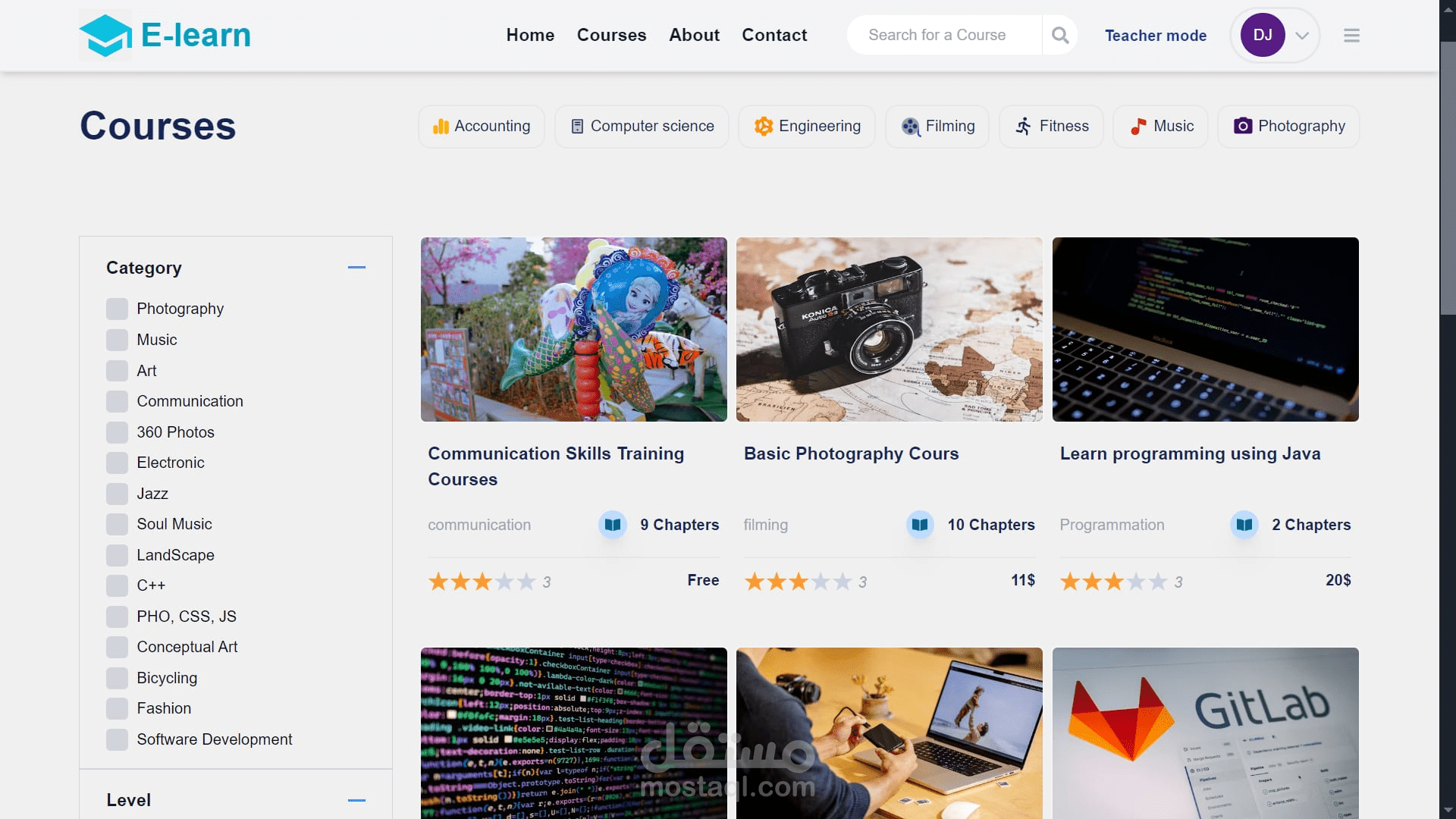 Learning Management System