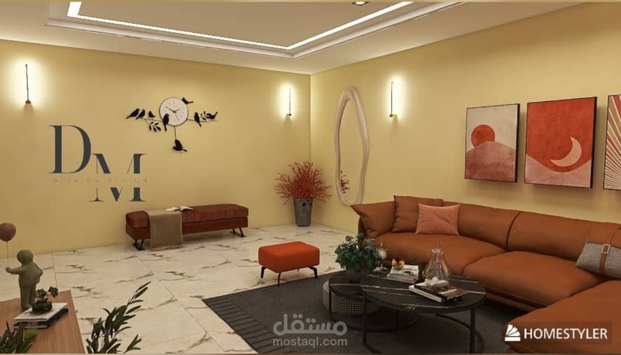 صالات معيشة