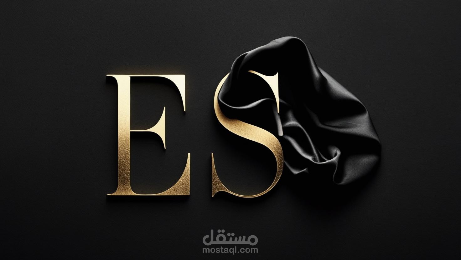 تصميم شعار احترافي لبراند ملابس "Es" على إنستجرام