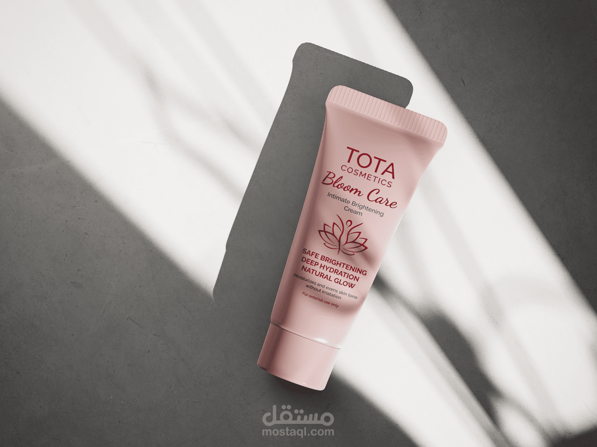 Bloom Care – Intimate Brightening Cream Packaging Design