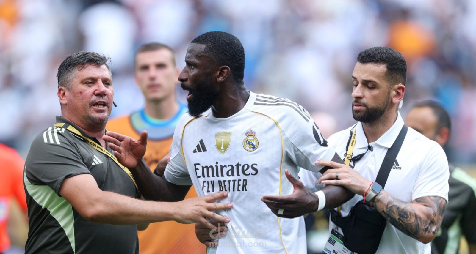 دعم كامل من ريال مدريد لروديغر بعد واقعة باتشوكا