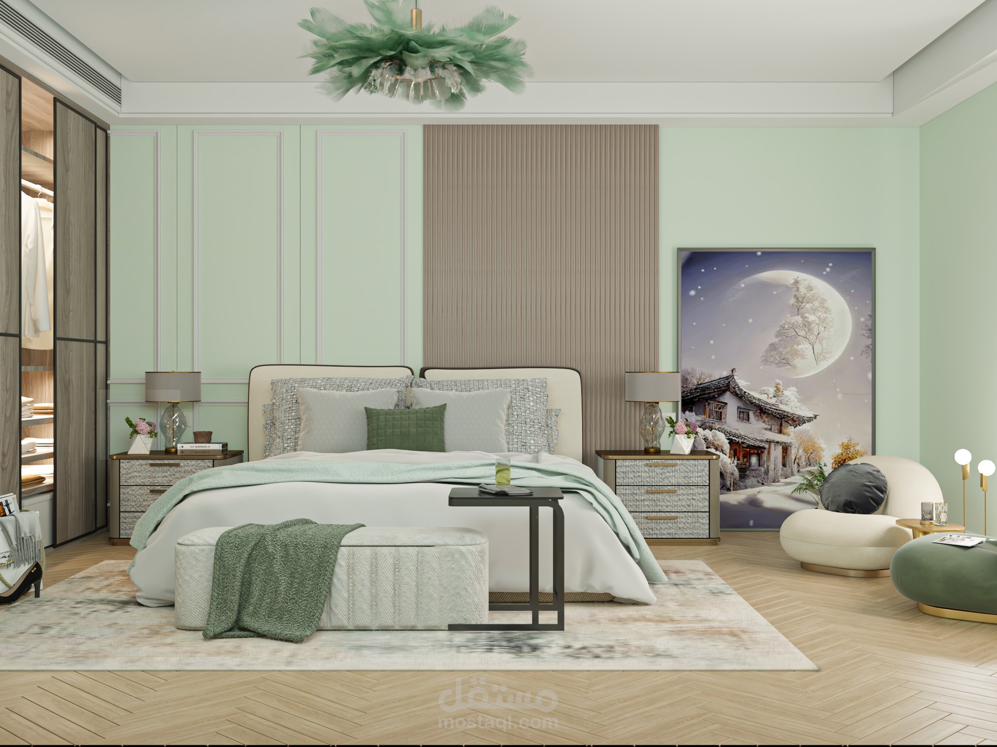 Master Bedroom Design | New Classic style