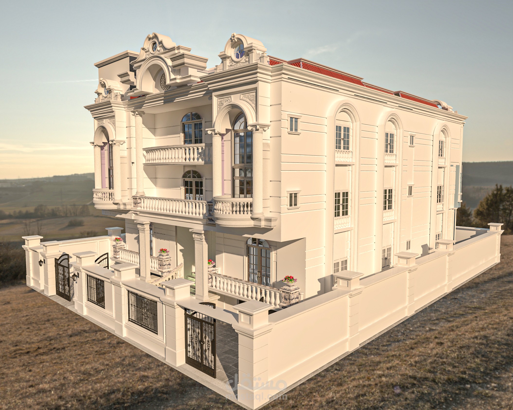 classic villa in Damitta city