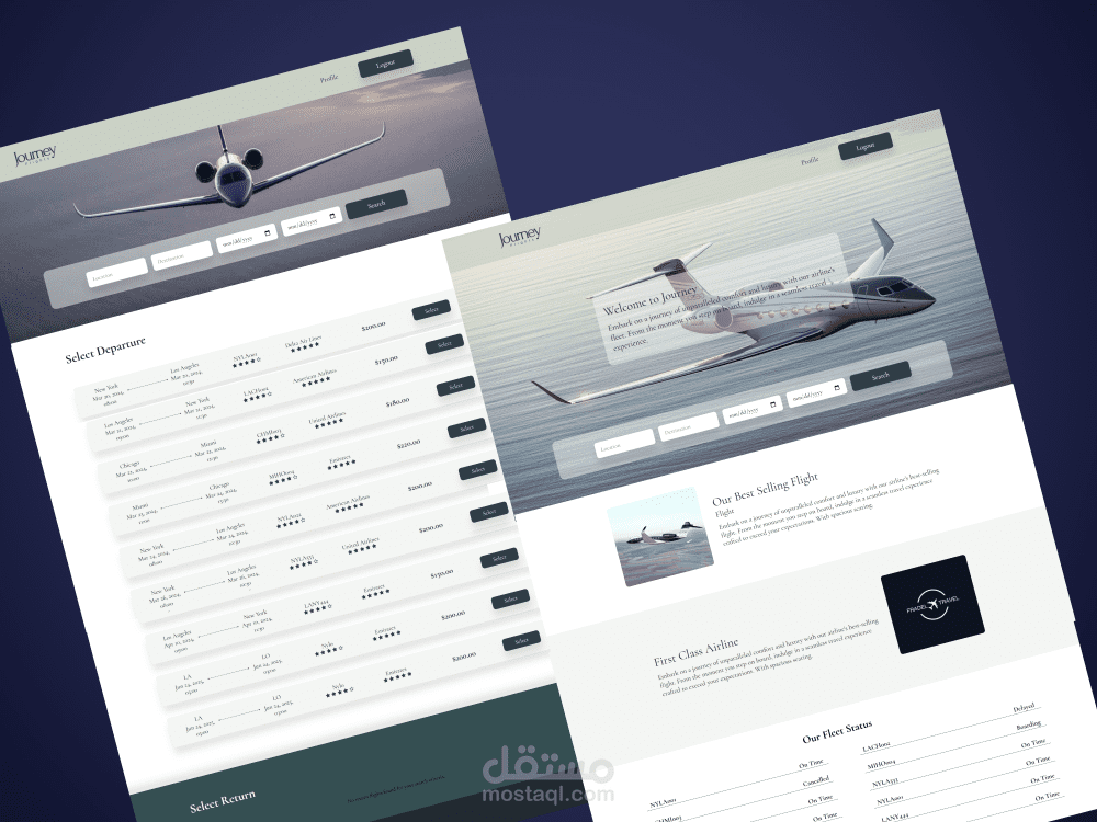 Journey Flights -Flights System