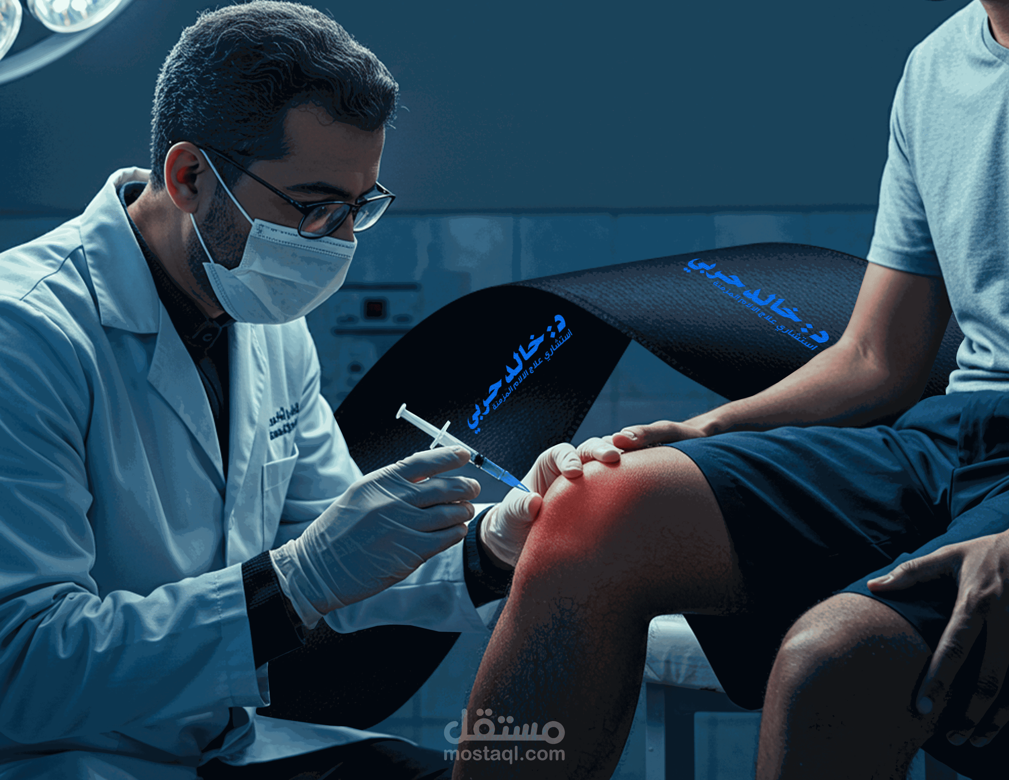 تصميم بوسترات سوشيال ميديا طبية – د. خالد حربي