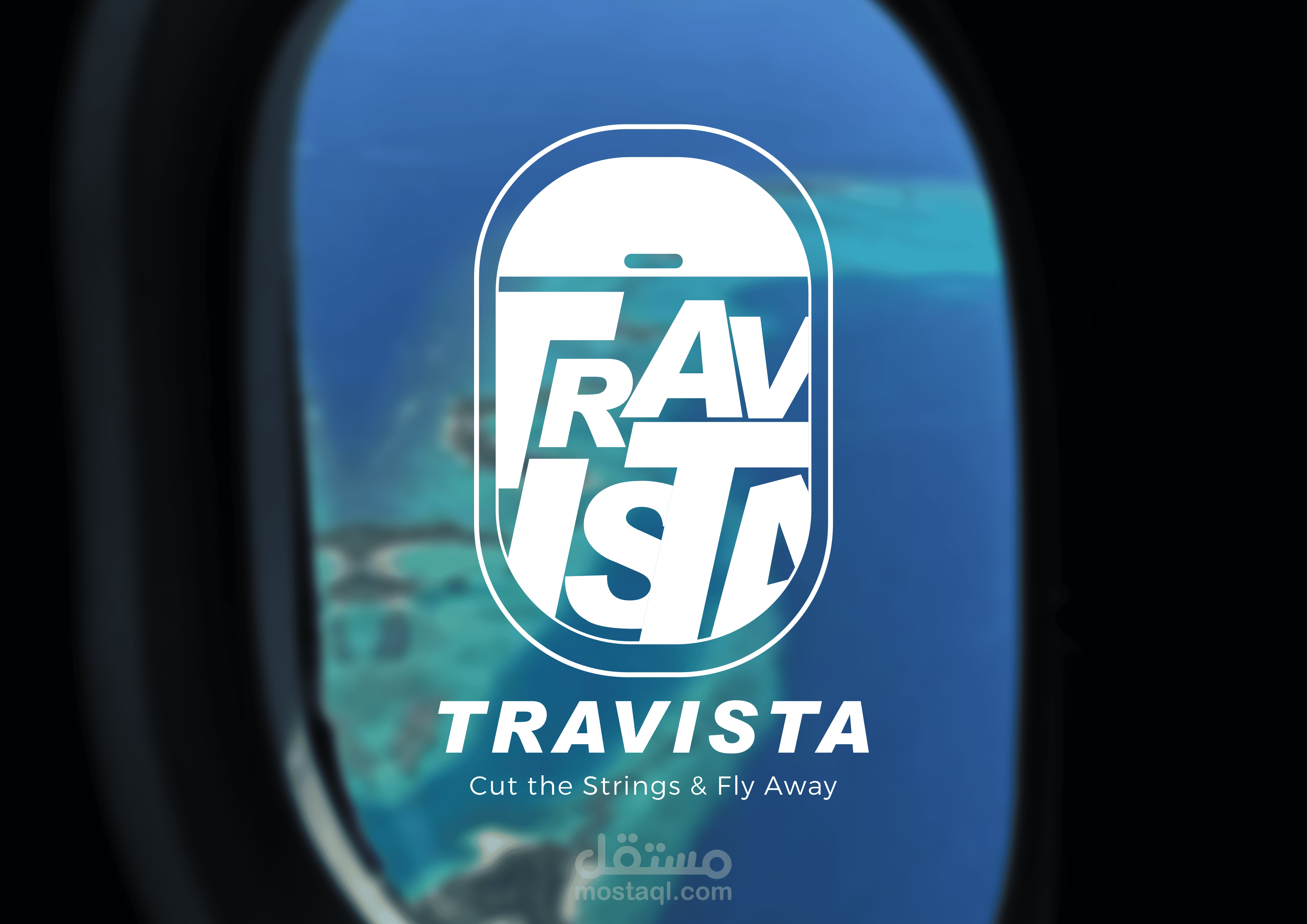 تطوير الهوية البصرية لعلامة Travista السياحية