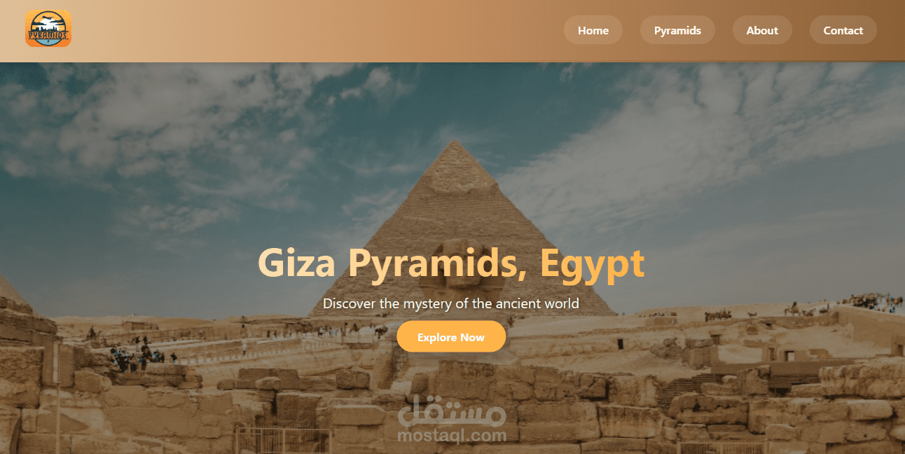"أهرامات الجيزة – أسرار من قلب التاريخ"