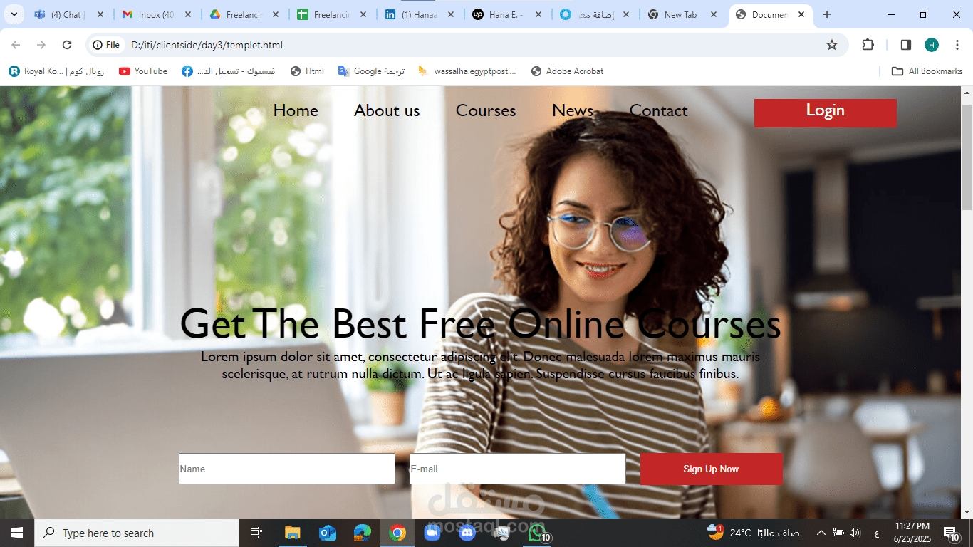 website templet