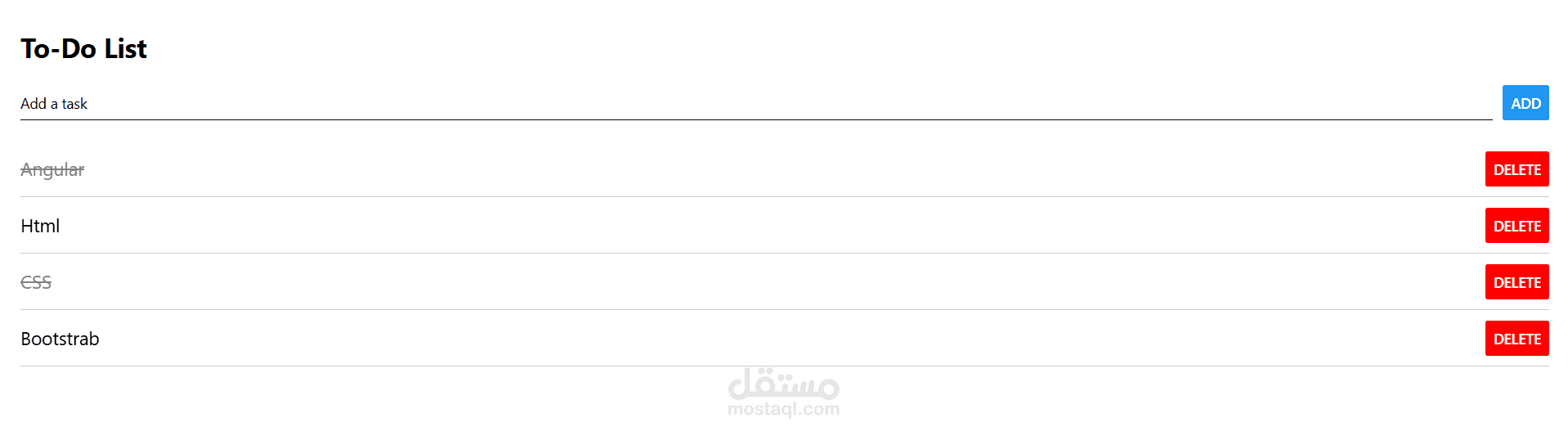 To-do List