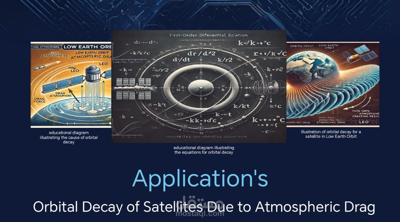 Application's – Orbital Decay of Satellites Due to Atmospheric Drag