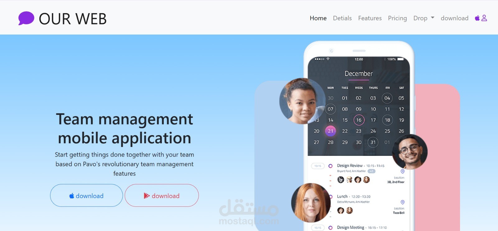 Mobile web