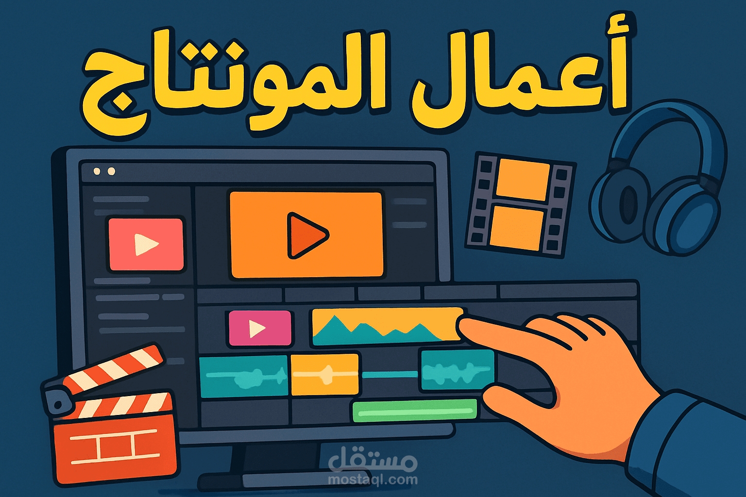 مونتاج فيديو عيادة اسنان