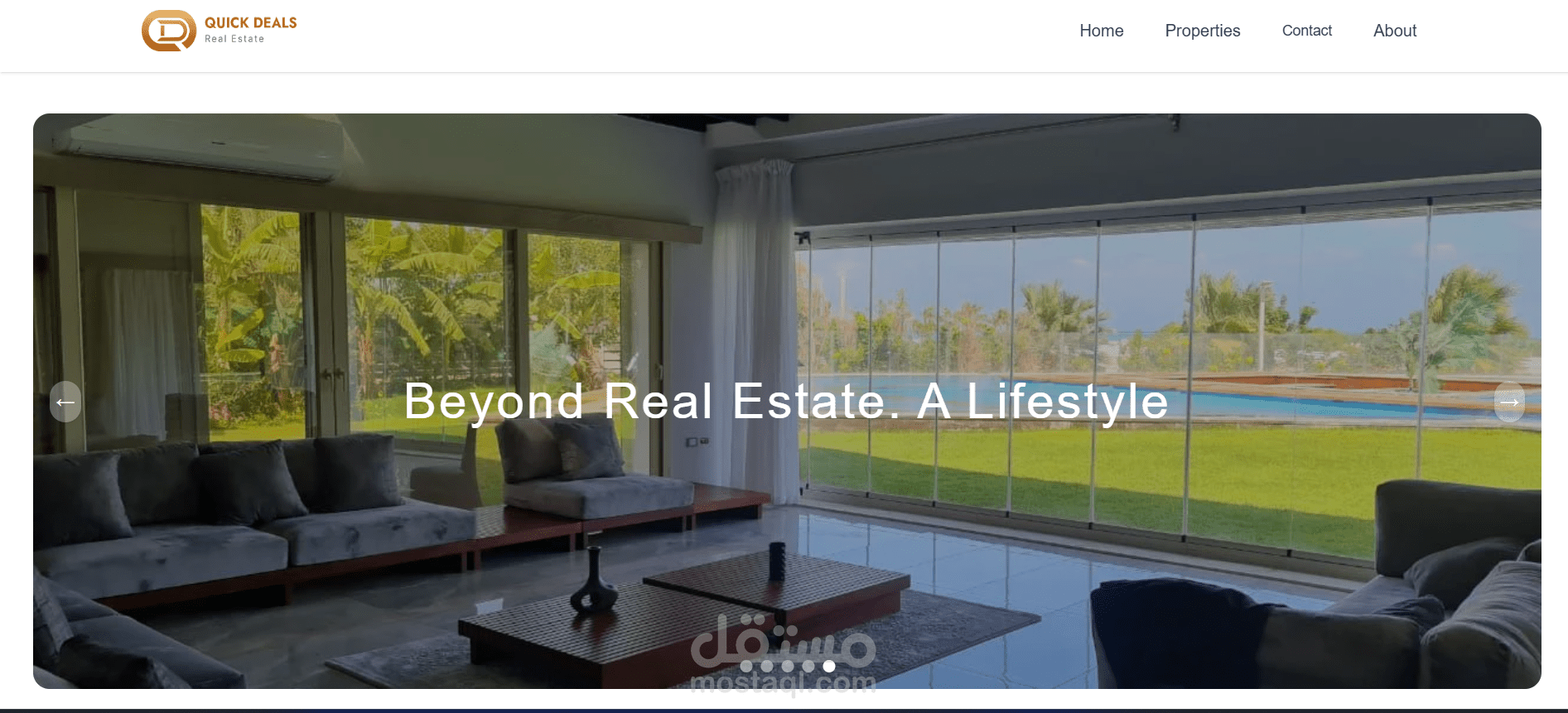 موقع عروض وتسوق – Quick Deals | Real Estate