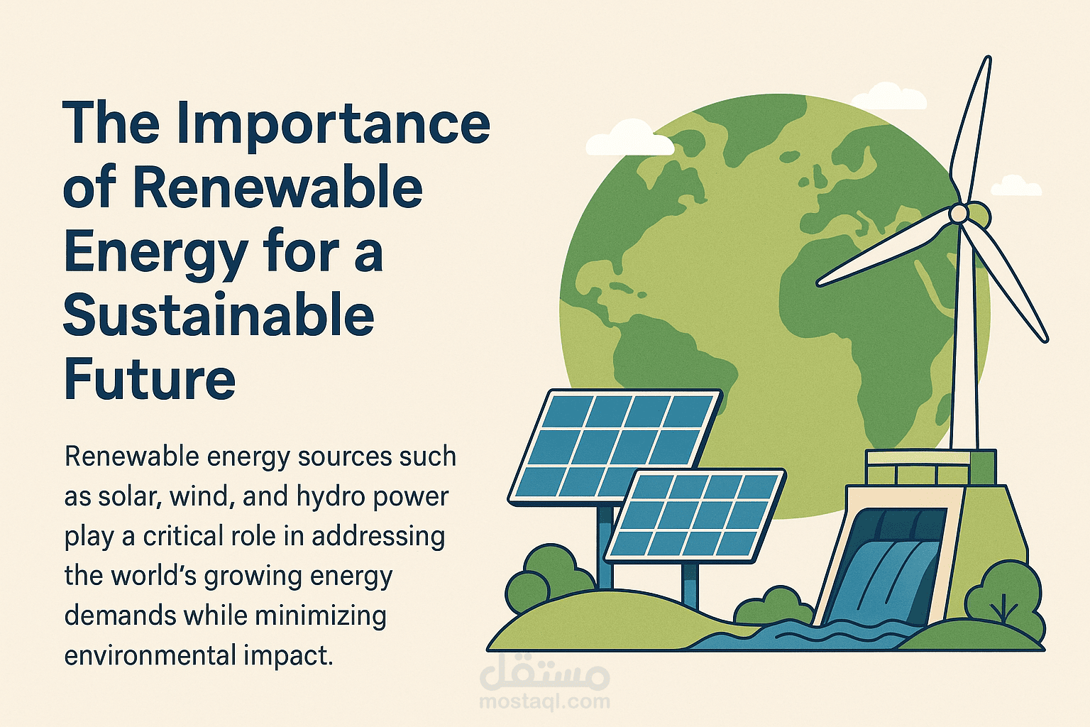 Professional Scientific Translation – Renewable Energy and Sustainabilityترجمة علمية احترافية – الطاقة المتجددة والاستدامة