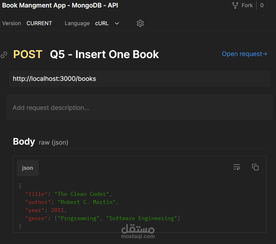 Book Mangment App