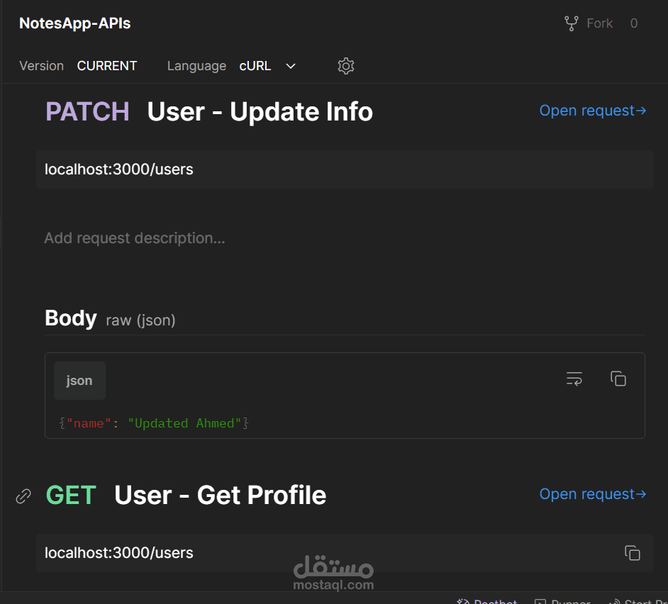 Notes Management API