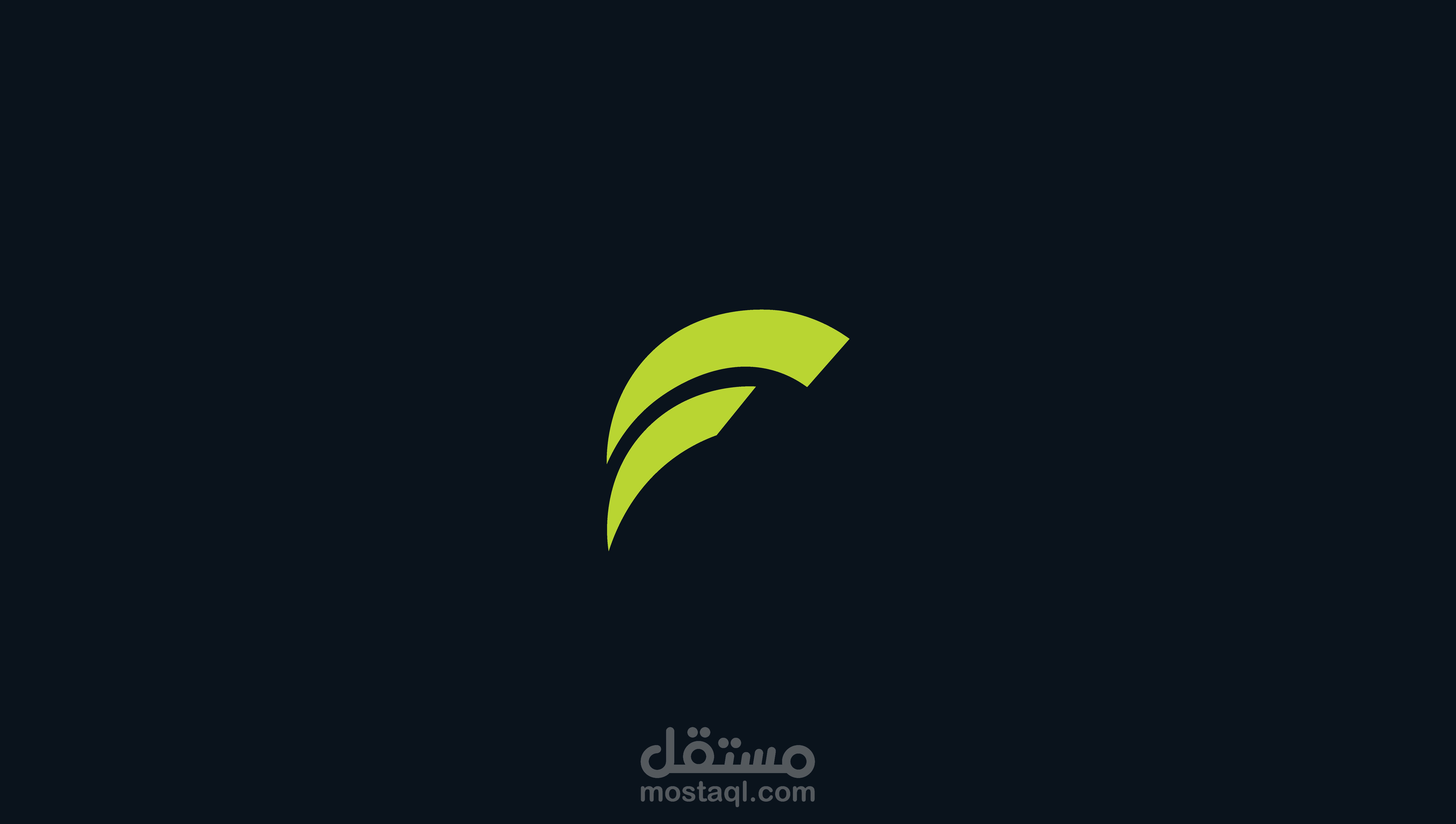 تصميم شعار "F"
