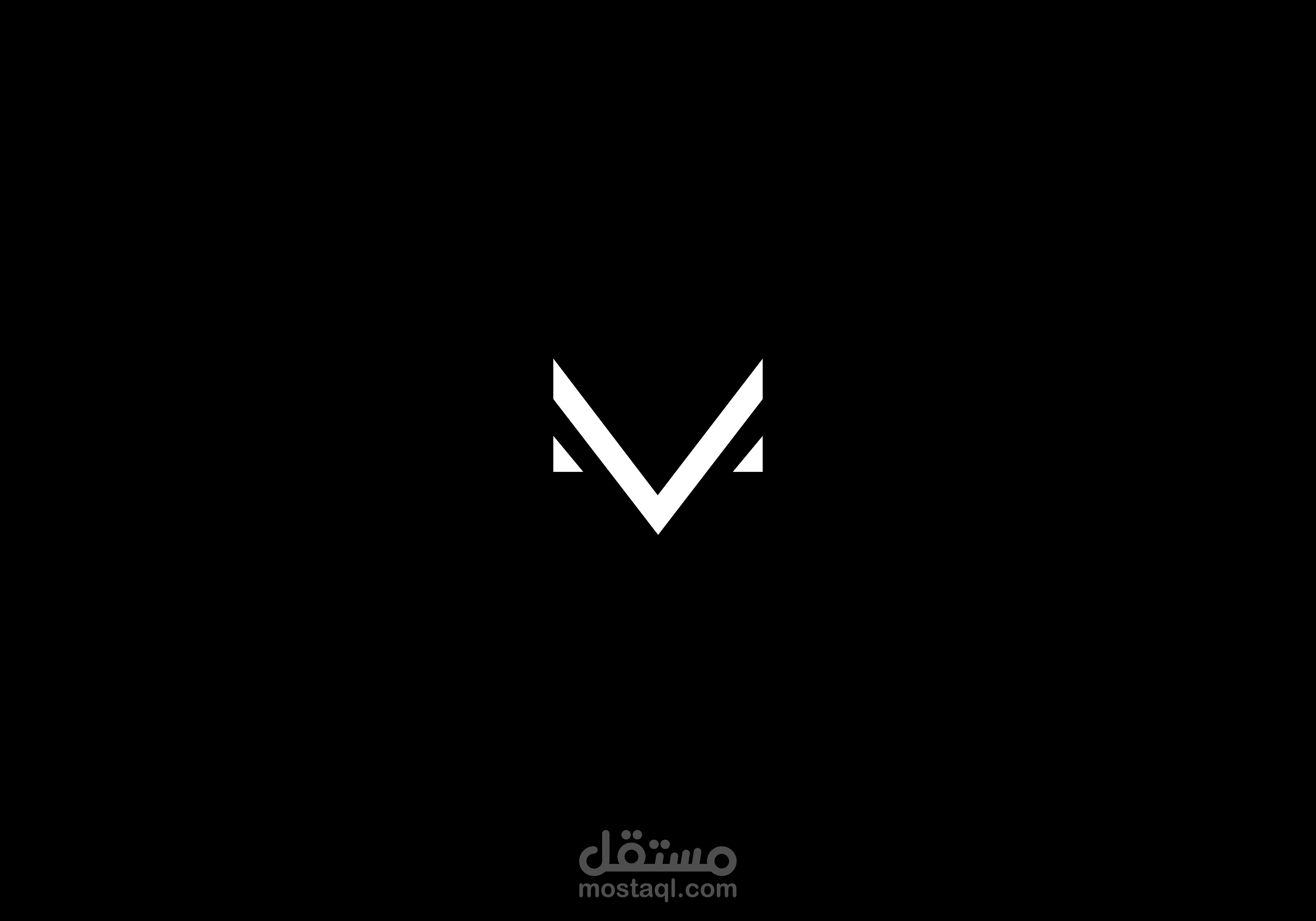تصميم شعار "M"