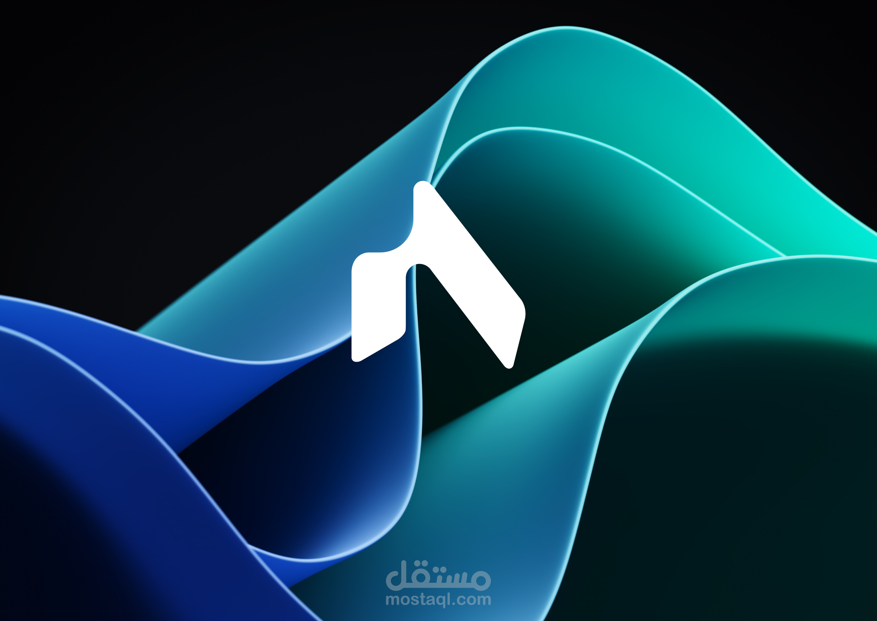 تصميم شعار "A"
