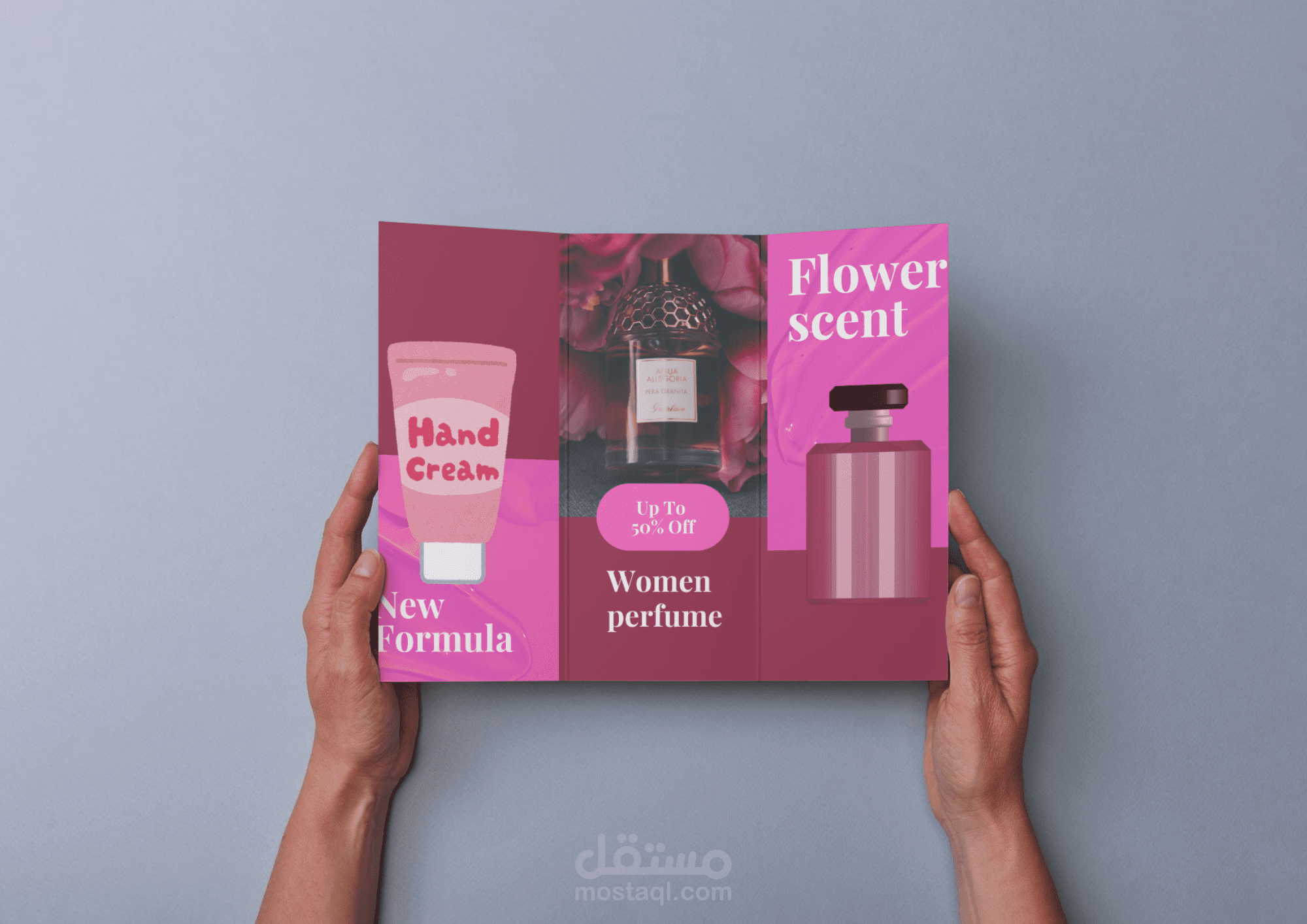 Brochure made by canva , it’s a graphic design