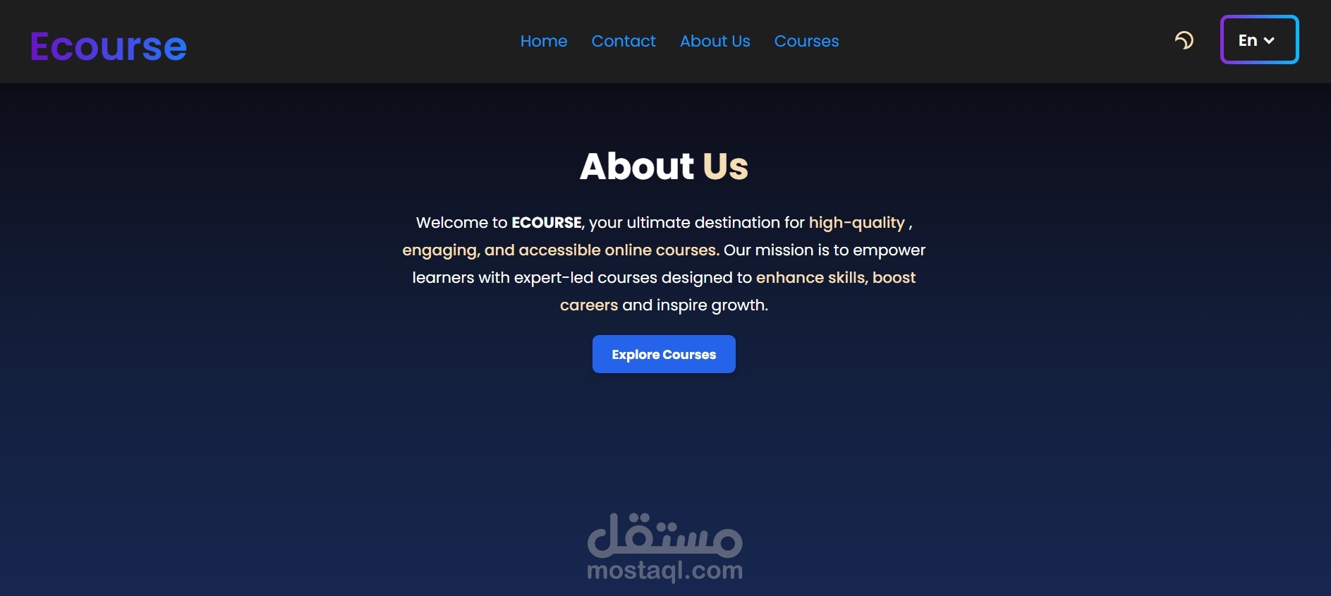 موقع كورسات