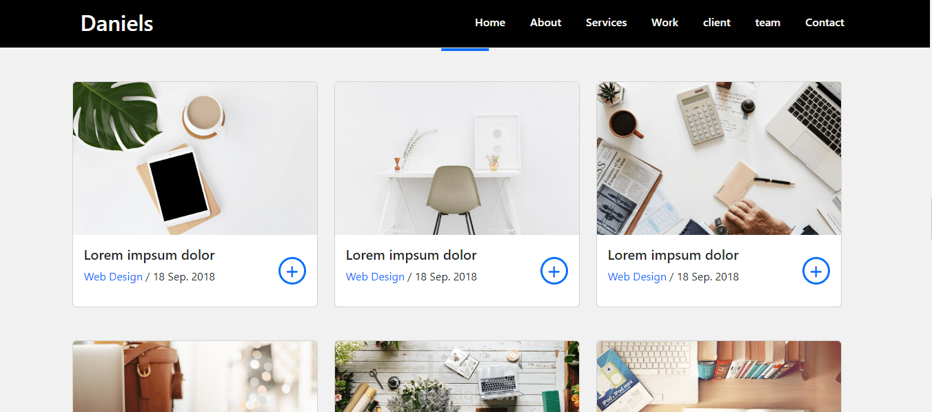 (Restaurant Landing Page) - "Mealify"