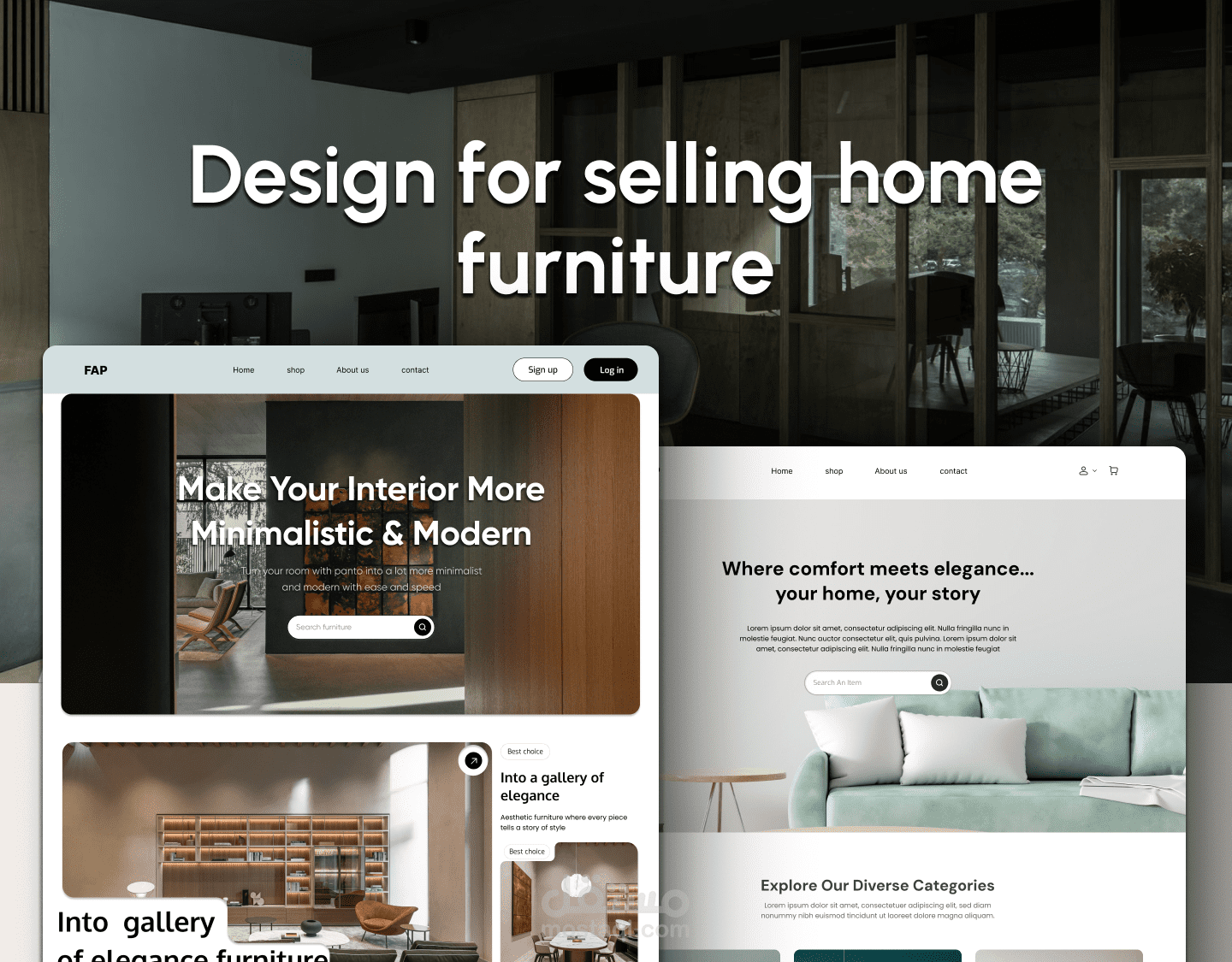 Home Furniture Sales – تجربة تسوق تفاعلية تُصمّم من عمق احتياجات المستخدم