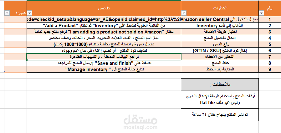 شرح خطوات رفع منتج على أمازون بطريقة احترافية - عمل واقعي
