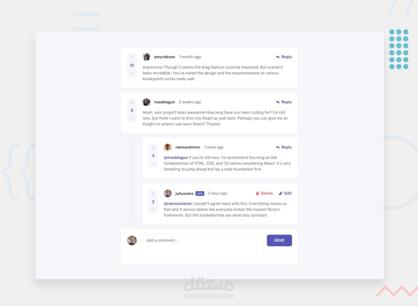 Notifications page-main