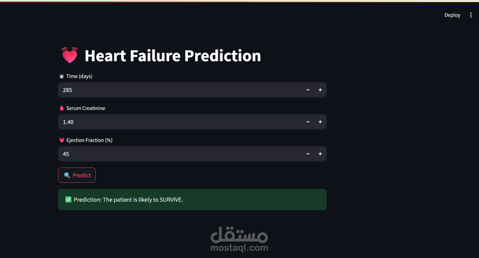 Heart Failure Prediction