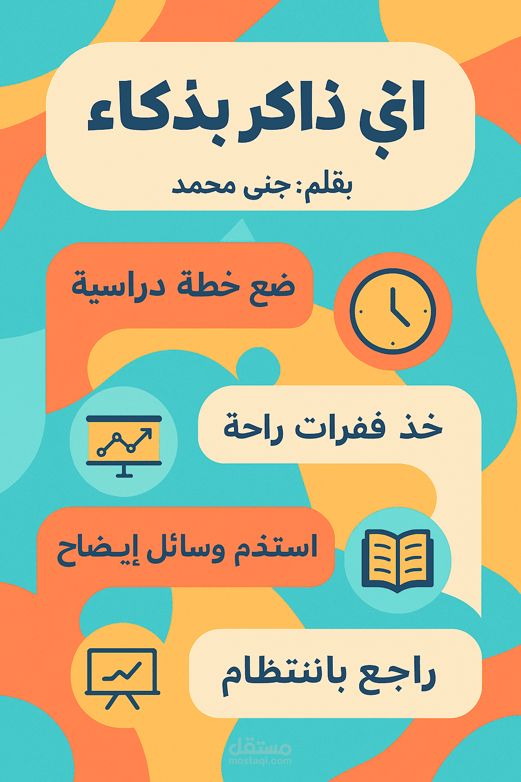 Infographic Design: How to Study Smart – Canva Work