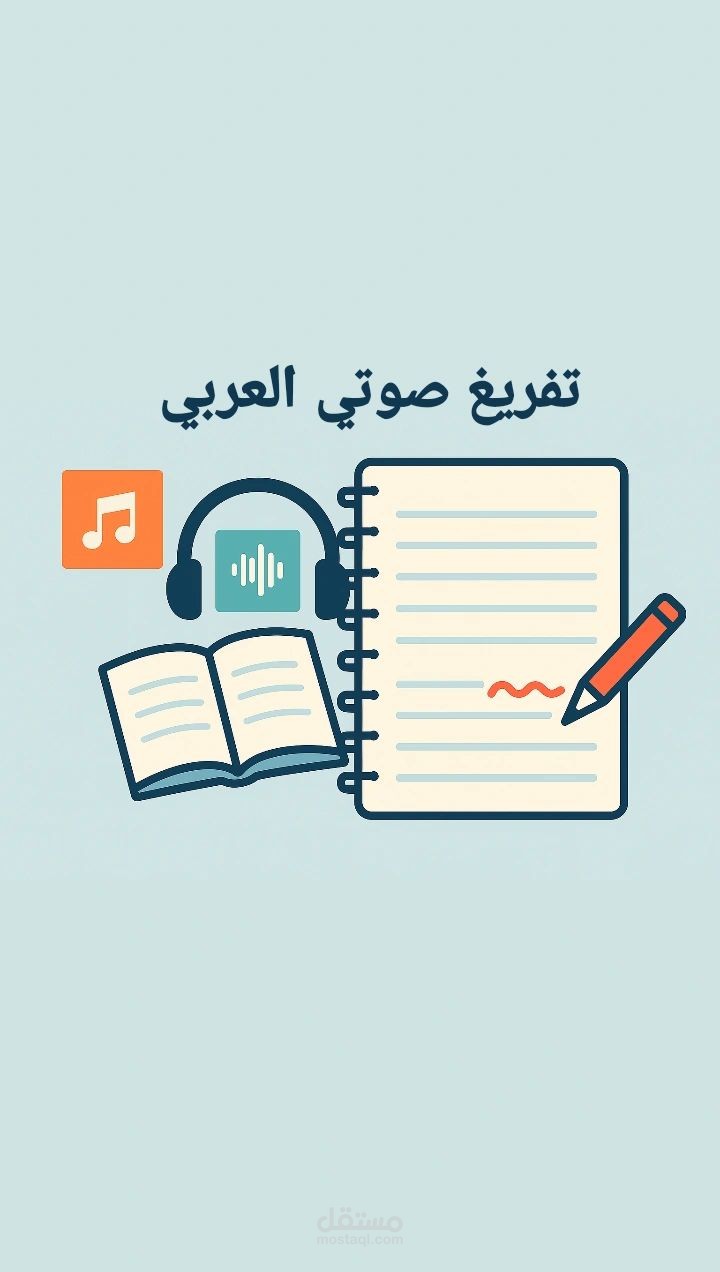 تفريغ احترافي للمقاطع الصوتية باللغة العربية بدقة وإملاء سليمة