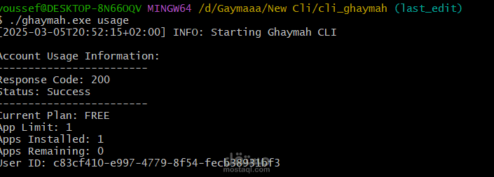 Project Cli With GoLang