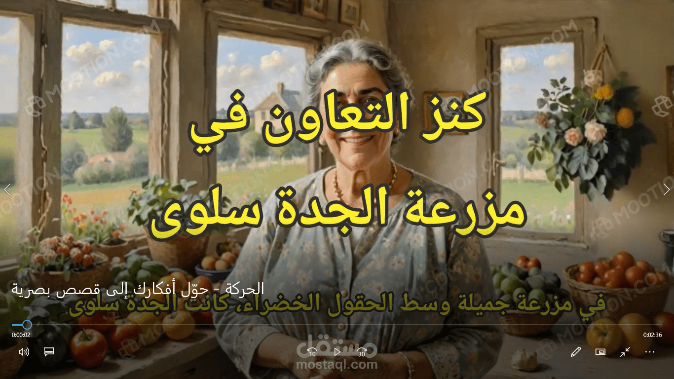 فيديوعن قصص الاطفال تعليم القيم مثل قيمة العمل الجماعى وانه افض من العمل الفردى