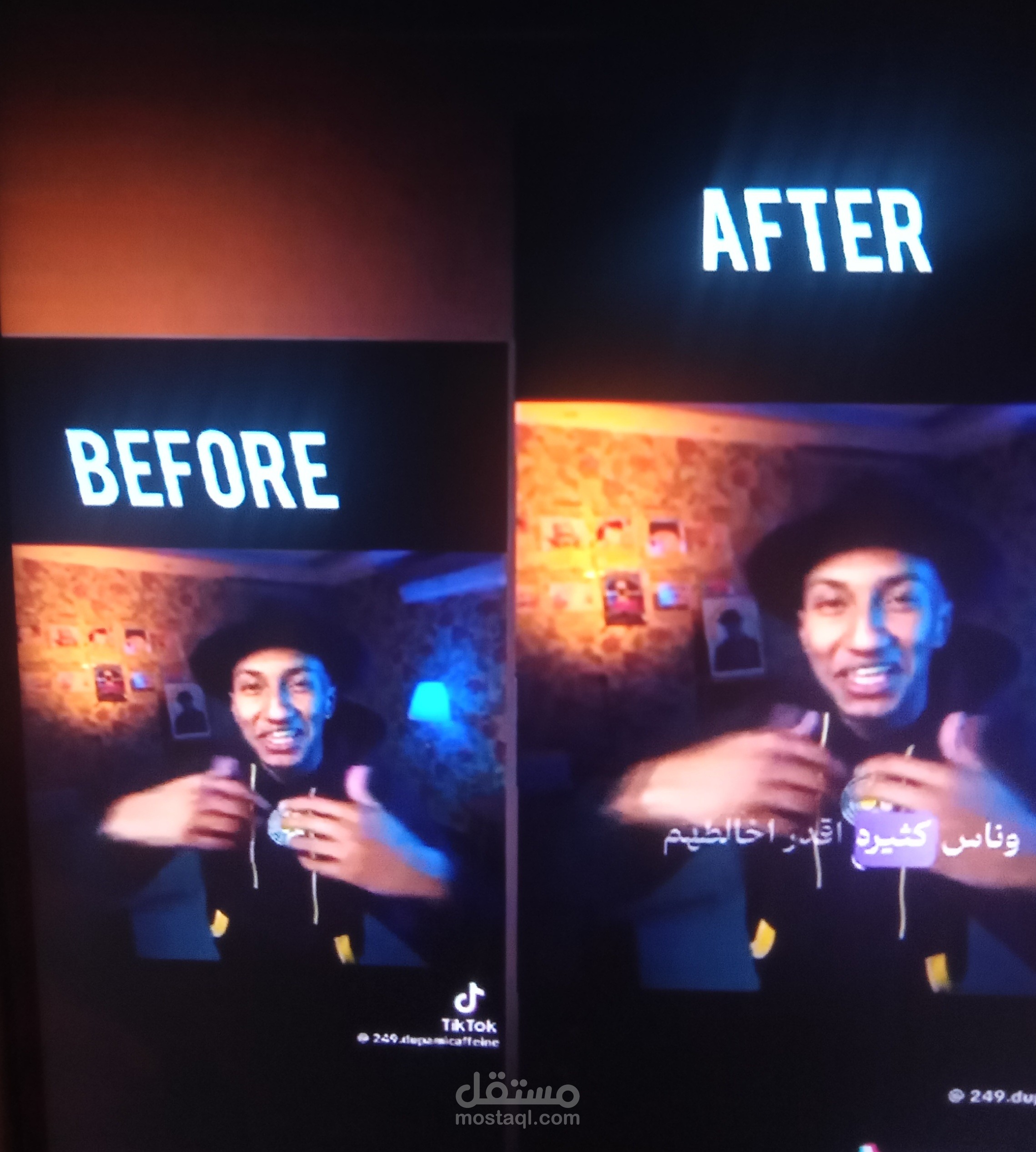 مونتاج وتعديل الفديوهات