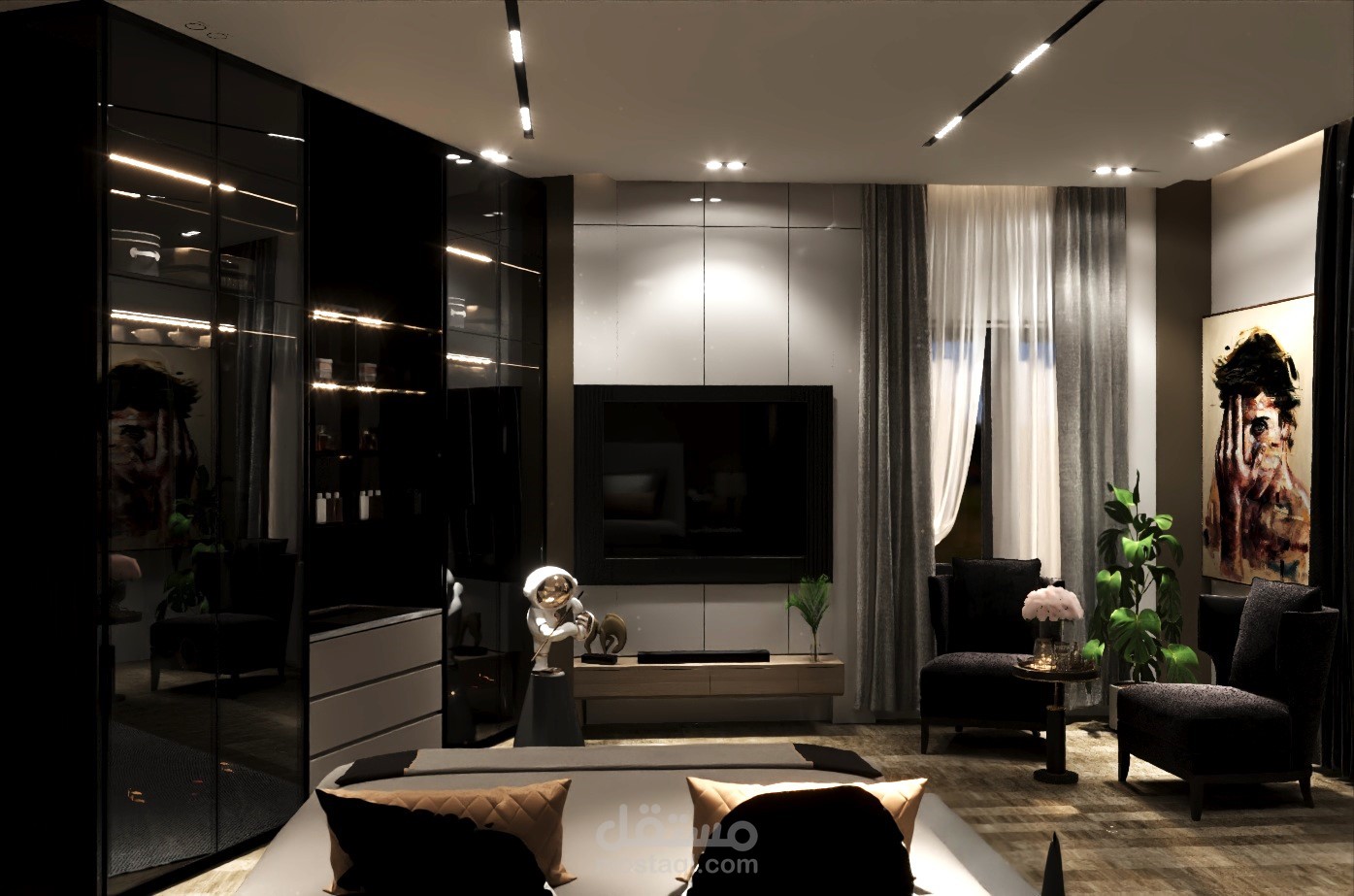 Master bedroom