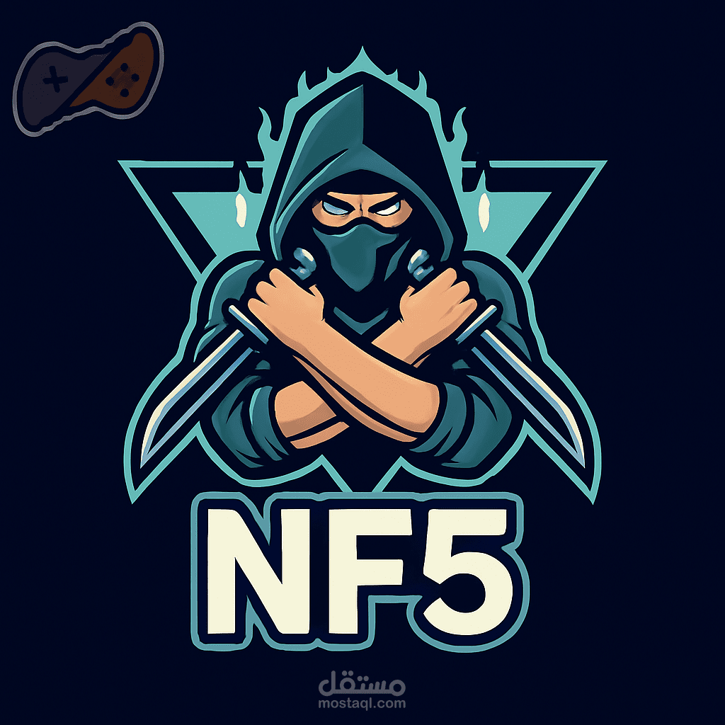 تصميم شعار gaming