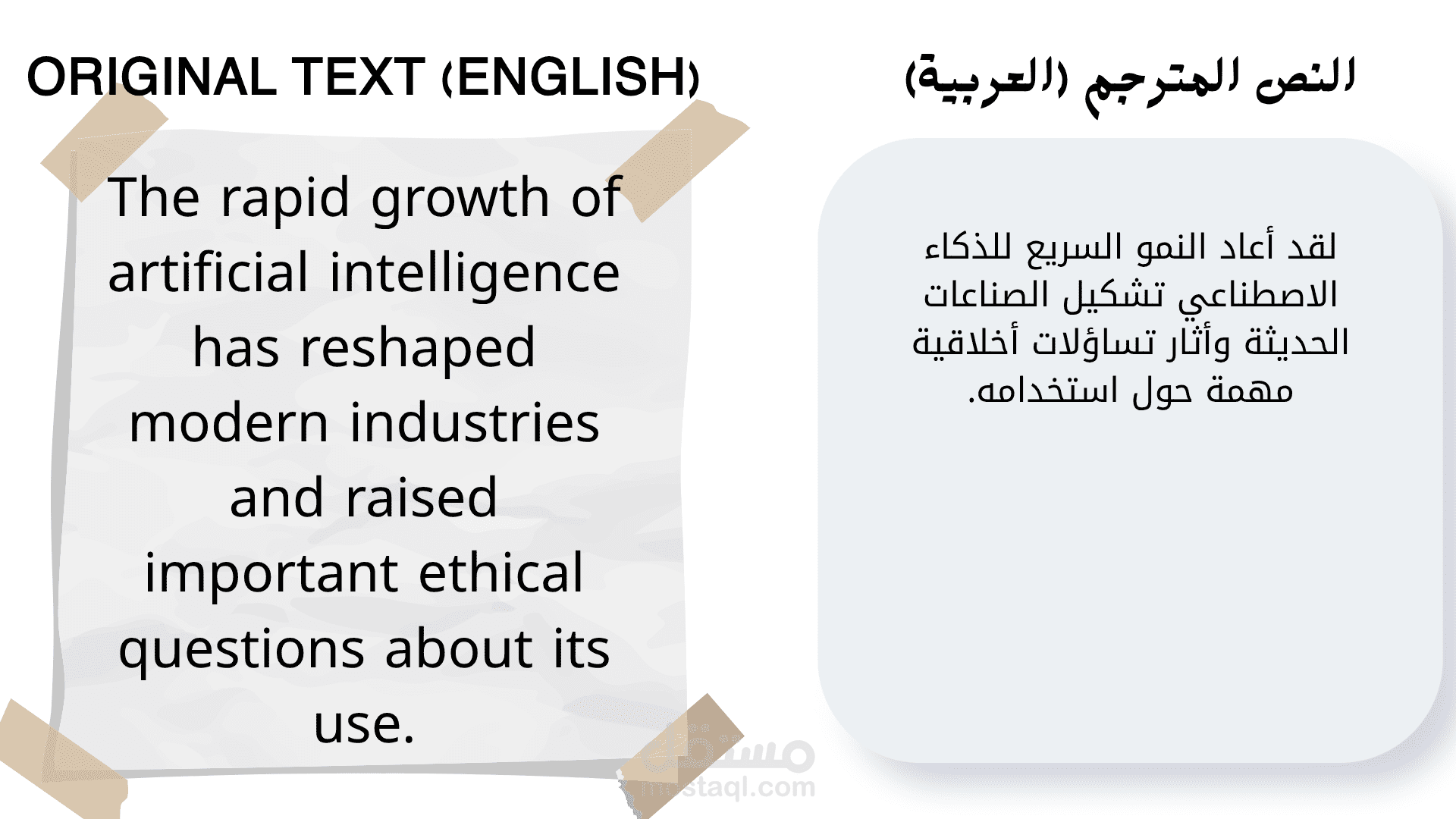 ترجمة احترافية لمقال أكاديمي من الإنجليزية إلى العربية