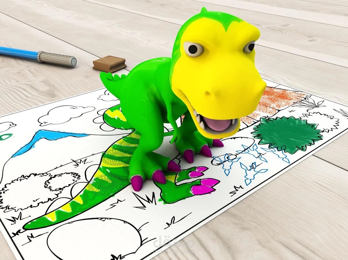 augmented reality color game
