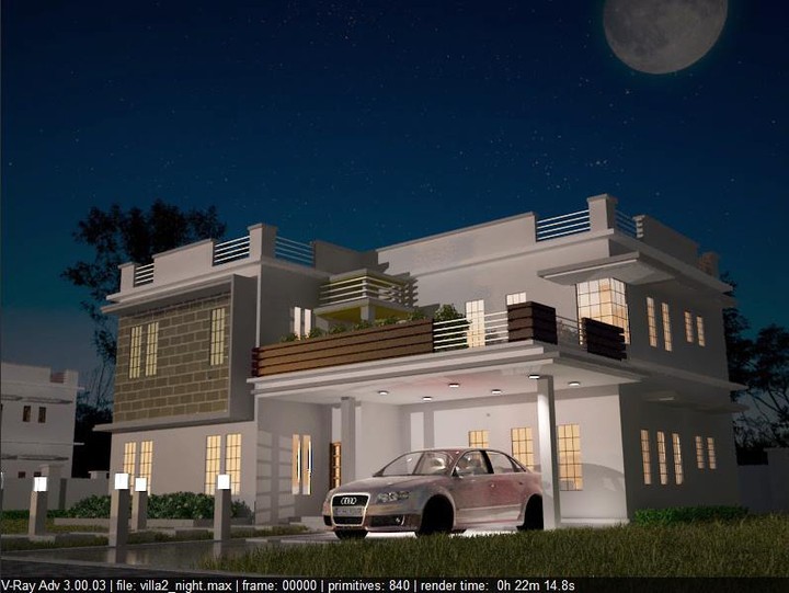   night shot villa 