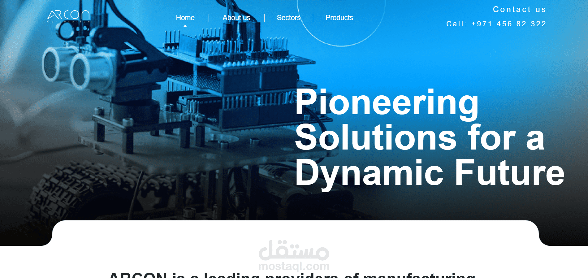ARCON - Pioneering Solutions for a Dynamic Future